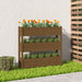 Jardinieră, maro miere, 112x25x104,5 cm, lemn masiv de pin - WALTI WALTI