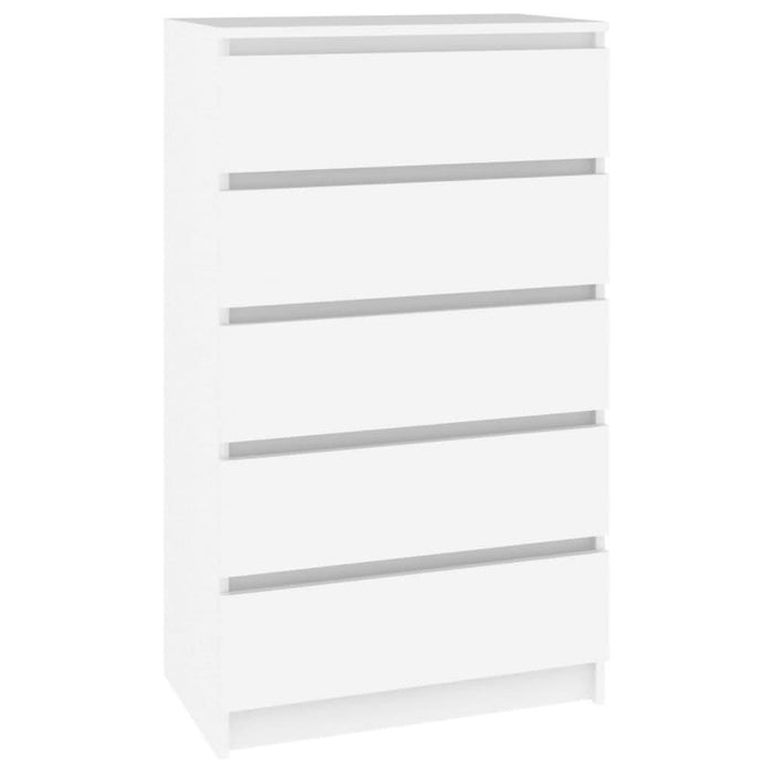 Dulap cu sertar, alb, 60x36x103 cm, lemn prelucrat - WALTI WALTI