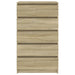 Dulap cu sertar, stejar sonoma, 60x36x103 cm, lemn prelucrat - WALTI WALTI