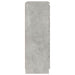 Dulap cu sertare, gri beton, 60x36x103 cm, lemn prelucrat - WALTI WALTI