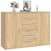 Dulap, stejar sonoma, 91x29,5x65 cm, lemn compozit - WALTI WALTI