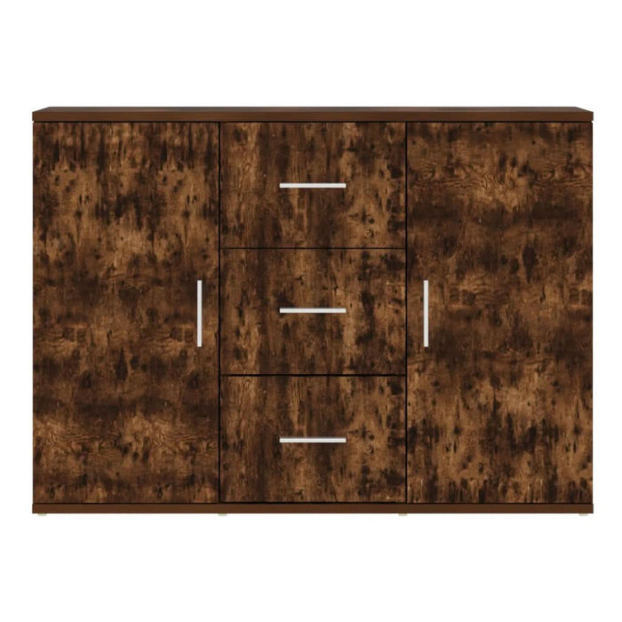 Dulap, stejar fumuriu, 91x29,5x65 cm, lemn compozit - WALTI WALTI