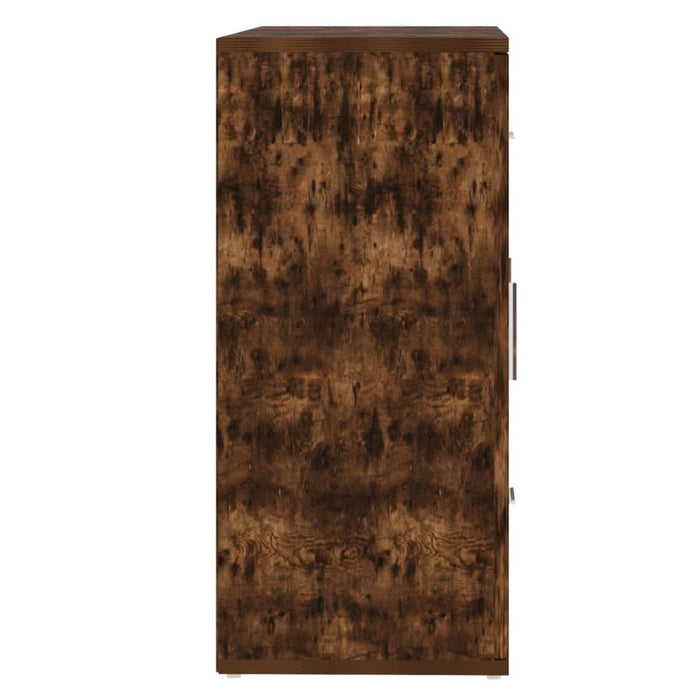 Dulap, stejar fumuriu, 91x29,5x65 cm, lemn compozit - WALTI WALTI