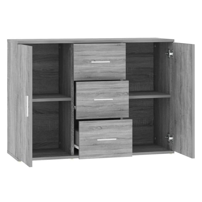 Dulap, gri sonoma, 91x29,5x65 cm, lemn compozit - WALTI WALTI