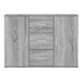Dulap, gri sonoma, 91x29,5x65 cm, lemn compozit - WALTI WALTI