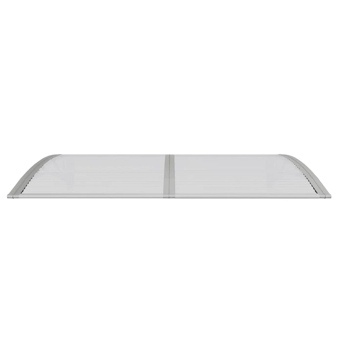 Copertină de ușă, gri, 150x100 cm, policarbonat - WALTI WALTI