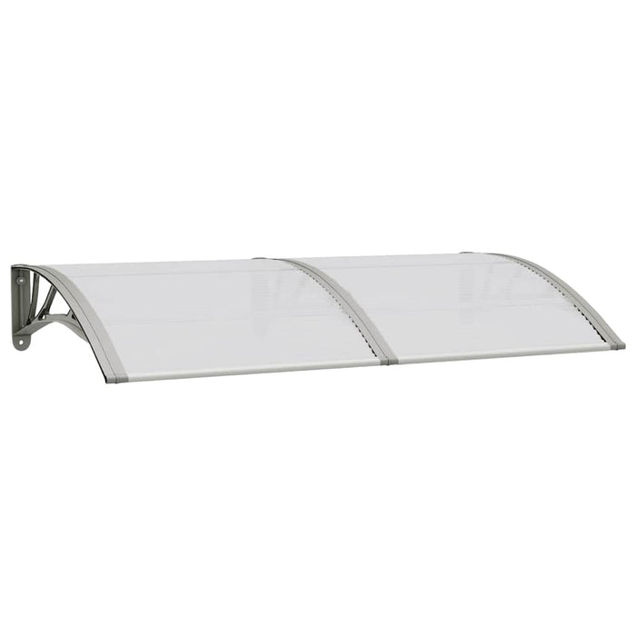 Copertină de ușă, gri, 150x75 cm, policarbonat - WALTI WALTI