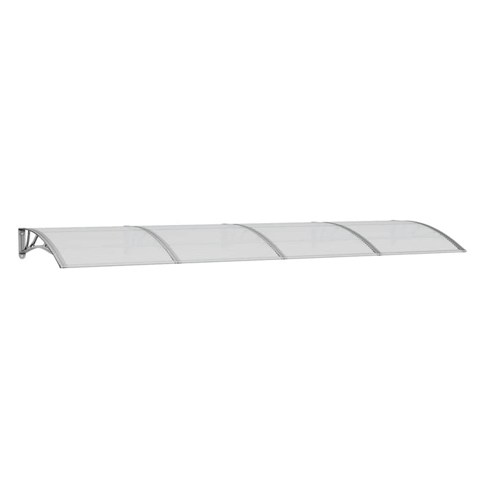 Copertină de ușă gri 350x100 cm policarbonat - WALTI WALTI
