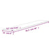 Panouri de perete aspect lemn, maro, 2,06 m², PVC - WALTI WALTI