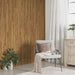 Panouri de perete aspect lemn, maro, 2,06 m², PVC - WALTI WALTI