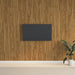 Panouri de perete aspect lemn, maro, 2,06 m², PVC - WALTI WALTI