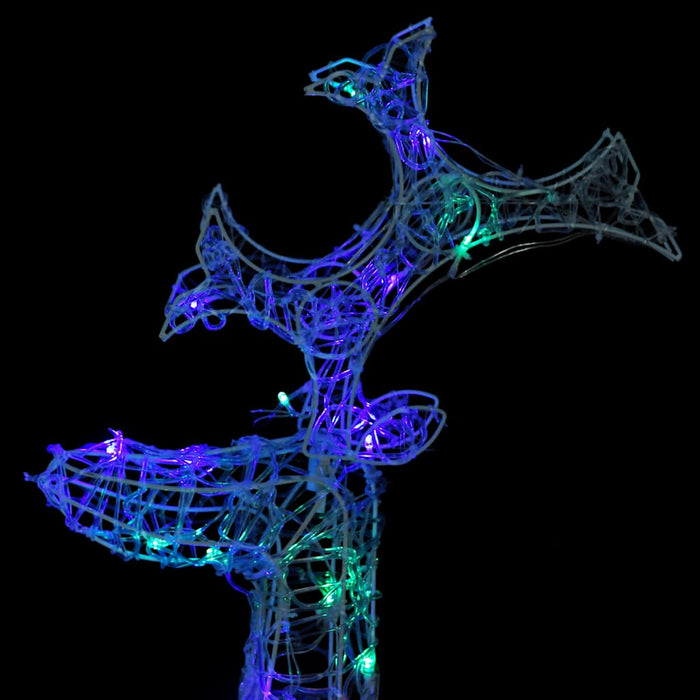 Decorațiuni reni de Crăciun, 2 buc., 60x16x100 cm, acril - WALTI WALTI