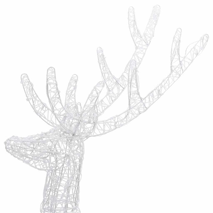 Ren de Crăciun 250 LED-uri, 2 buc. multicolor 180 cm acril XXL - WALTI WALTI