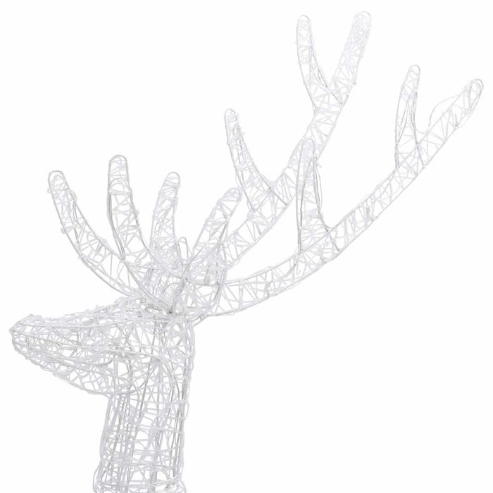 Ren de Crăciun 250 LED-uri, 3 buc. multicolor 180 cm acril XXL - WALTI WALTI