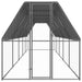 Coteț de păsări pentru exterior, 2x10x2 m, oțel galvanizat - WALTI WALTI