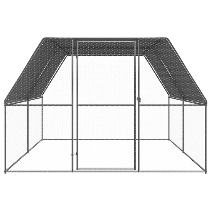 Coteț de păsări pentru exterior, 3x4x2 m, oțel zincat - WALTI WALTI