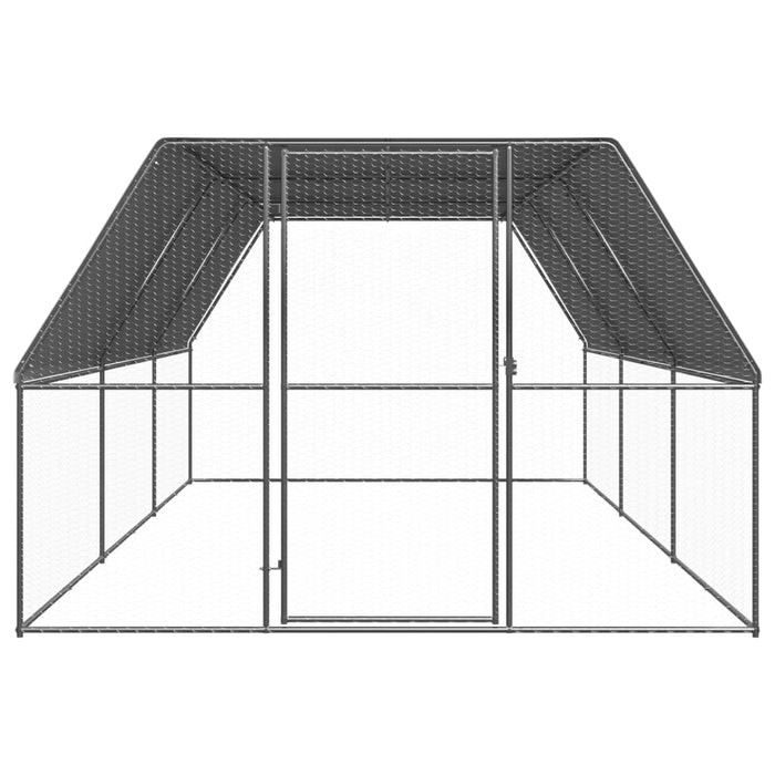 Coteț de păsări pentru exterior, 3x6x2 m, oțel zincat - WALTI WALTI