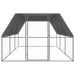 Coteț de păsări pentru exterior, 3x6x2 m, oțel zincat - WALTI WALTI
