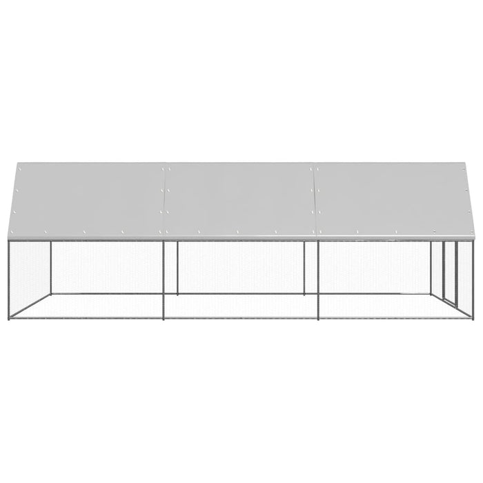 Coteț de păsări pentru exterior, 3x6x2 m, oțel zincat - WALTI WALTI