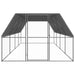 Coteț de păsări pentru exterior, 3x8x2 m, oțel galvanizat - WALTI WALTI
