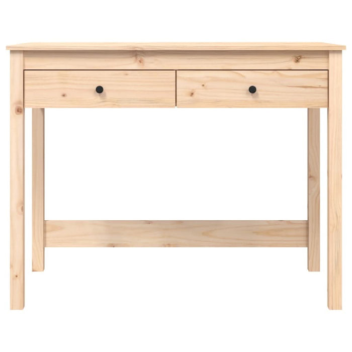 Birou cu sertare, 100x50x78 cm, lemn masiv de pin - WALTI WALTI