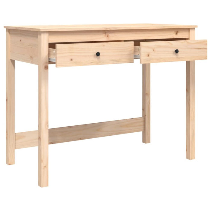 Birou cu sertare, 100x50x78 cm, lemn masiv de pin - WALTI WALTI