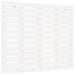 Tăblie de pat pentru perete, alb, 106x3x91,5 cm, lemn masiv pin - WALTI WALTI