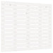 Tăblie de pat pentru perete, alb, 96x3x91,5 cm, lemn masiv pin - WALTI WALTI