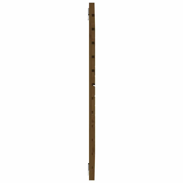 Tăblie de pat pentru perete, maro miere, 96x3x91,5 cm, lemn pin - WALTI WALTI