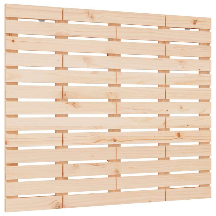 Tăblie de pat pentru perete, 126x3x91,5 cm, lemn masiv de pin - WALTI WALTI