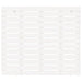 Tăblie de pat pentru perete, alb, 126x3x91,5 cm, lemn masiv pin - WALTI WALTI