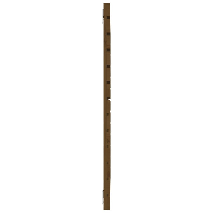 Tăblie de pat pentru perete, maro miere, 126x3x91,5 cm lemn pin - WALTI WALTI