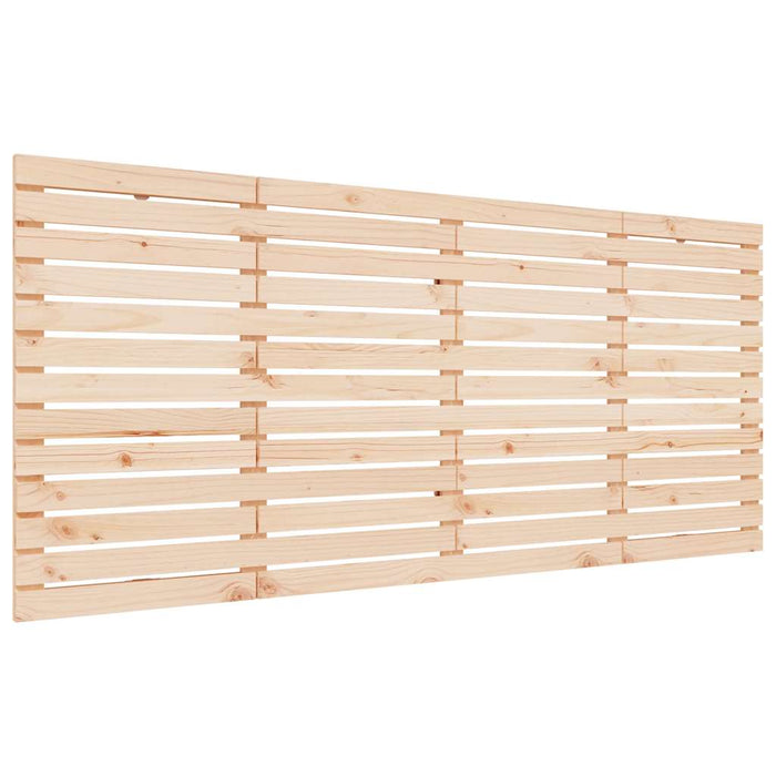 Tăblie de pat pentru perete, 156x3x91,5 cm, lemn masiv de pin - WALTI WALTI