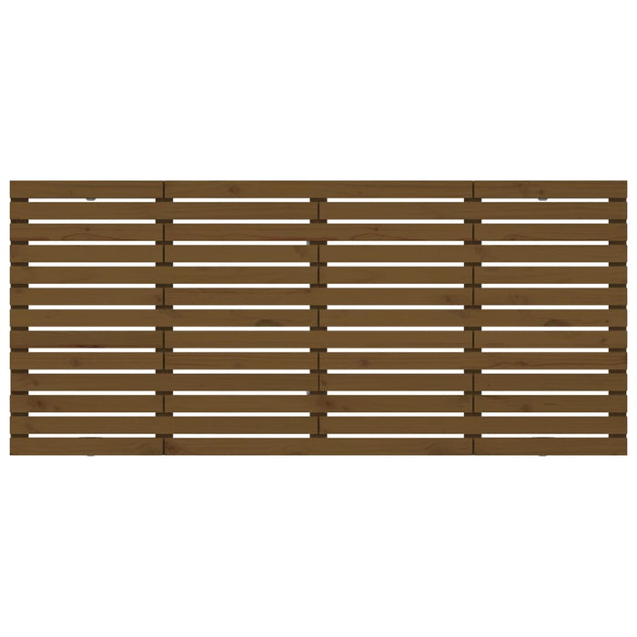 Tăblie de pat pentru perete, maro miere, 156x3x91,5 cm lemn pin - WALTI WALTI