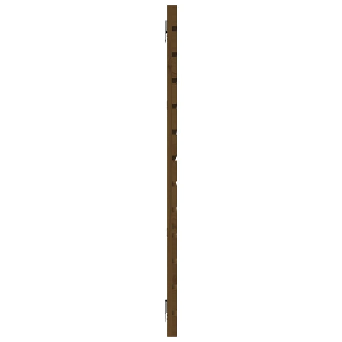 Tăblie de pat pentru perete, maro miere, 156x3x91,5 cm lemn pin - WALTI WALTI