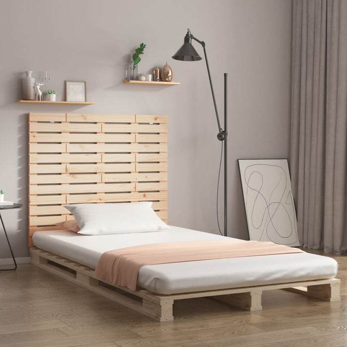 Tăblie de pat pentru perete, 81x3x91,5 cm, lemn masiv de pin - WALTI WALTI