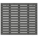 Tăblie de pat pentru perete, gri, 81x3x91,5 cm, lemn masiv pin - WALTI WALTI