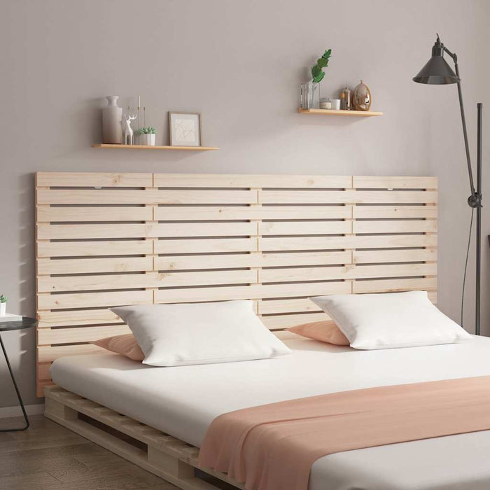 Tăblie de pat pentru perete, 186x3x91,5 cm, lemn masiv de pin - WALTI WALTI