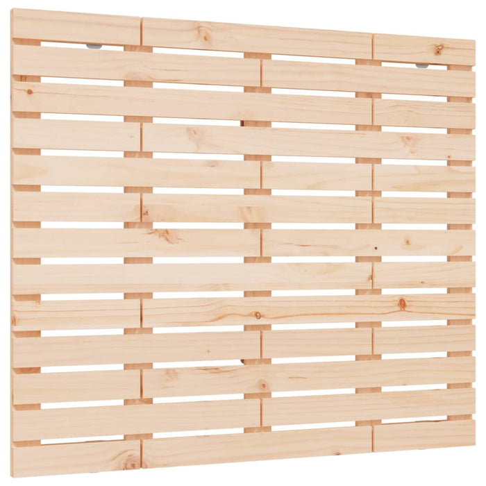 Tăblie de pat pentru perete, 141x3x91,5 cm, lemn masiv de pin - WALTI WALTI