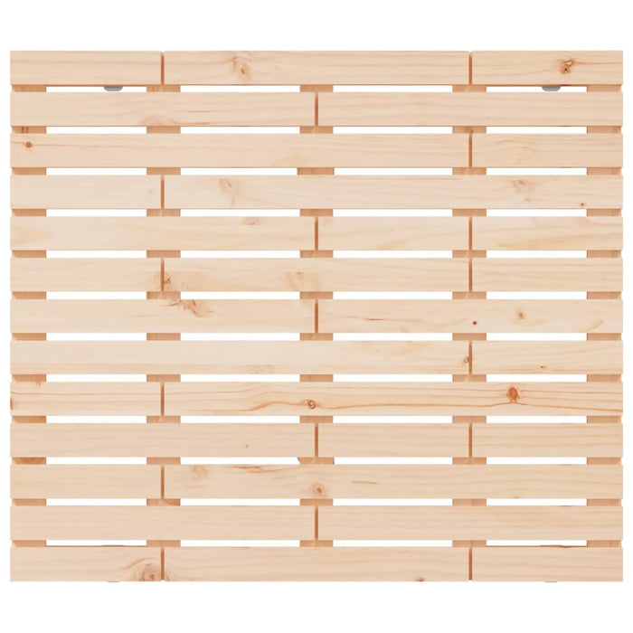 Tăblie de pat pentru perete, 141x3x91,5 cm, lemn masiv de pin - WALTI WALTI