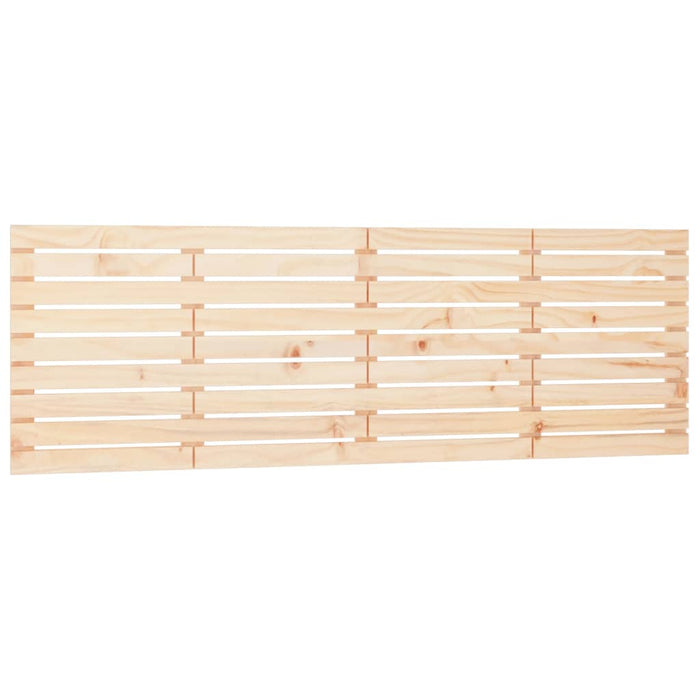 Tăblie de pat pentru perete, 206x3x63 cm, lemn masiv de pin - WALTI WALTI
