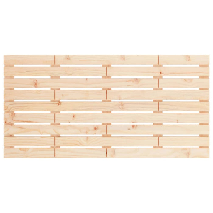 Tăblie de pat pentru perete, 126x3x63 cm, lemn masiv de pin - WALTI WALTI