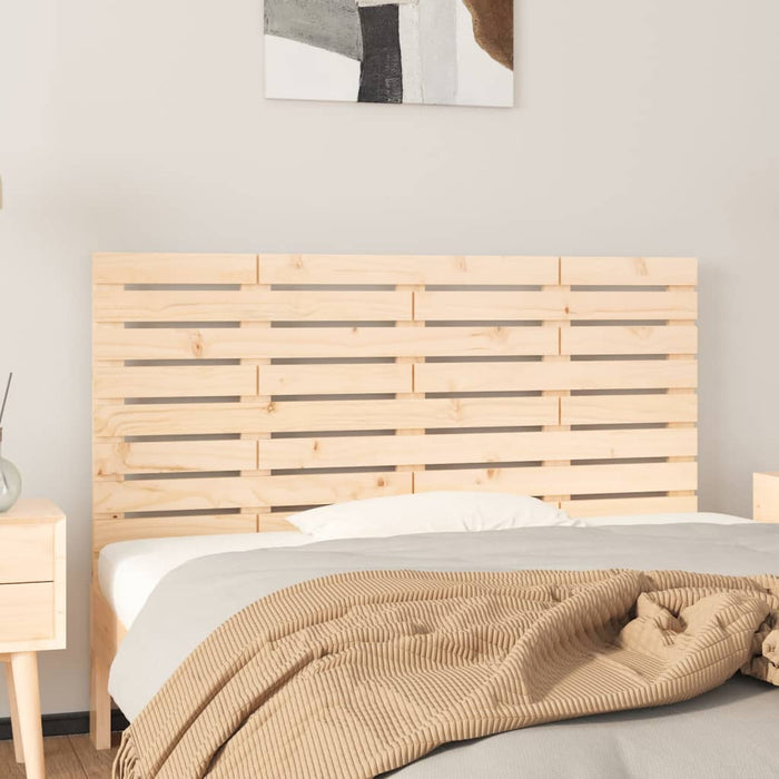 Tăblie de pat pentru perete, 156x3x63 cm, lemn masiv de pin - WALTI WALTI