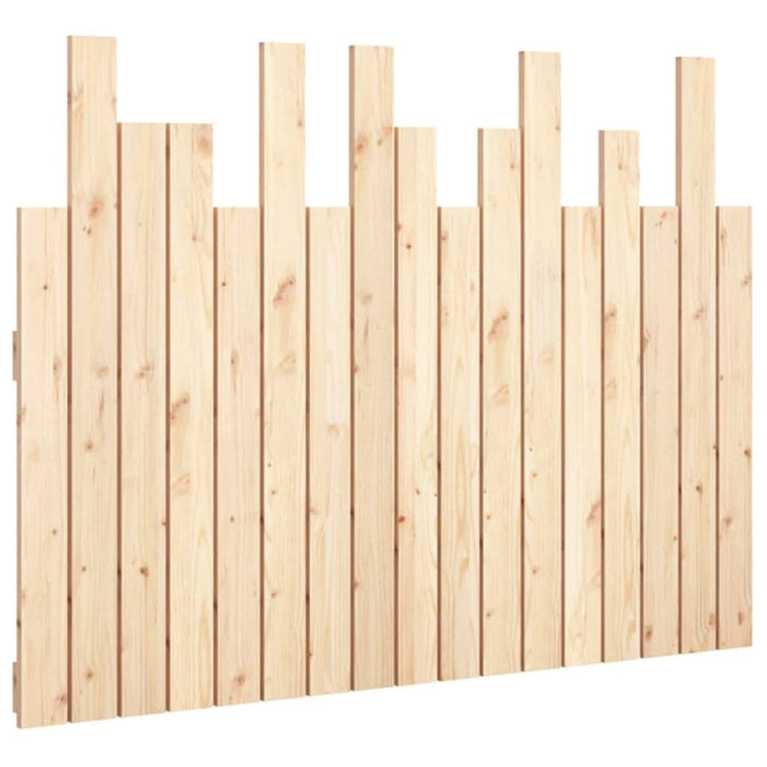 Tăblie de pat pentru perete, 108x3x80 cm, lemn masiv de pin - WALTI WALTI