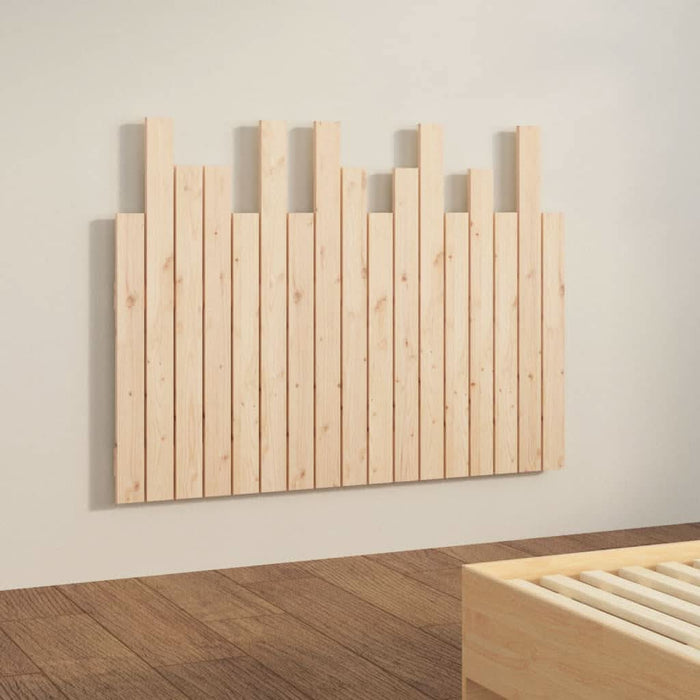 Tăblie de pat pentru perete, 108x3x80 cm, lemn masiv de pin - WALTI WALTI