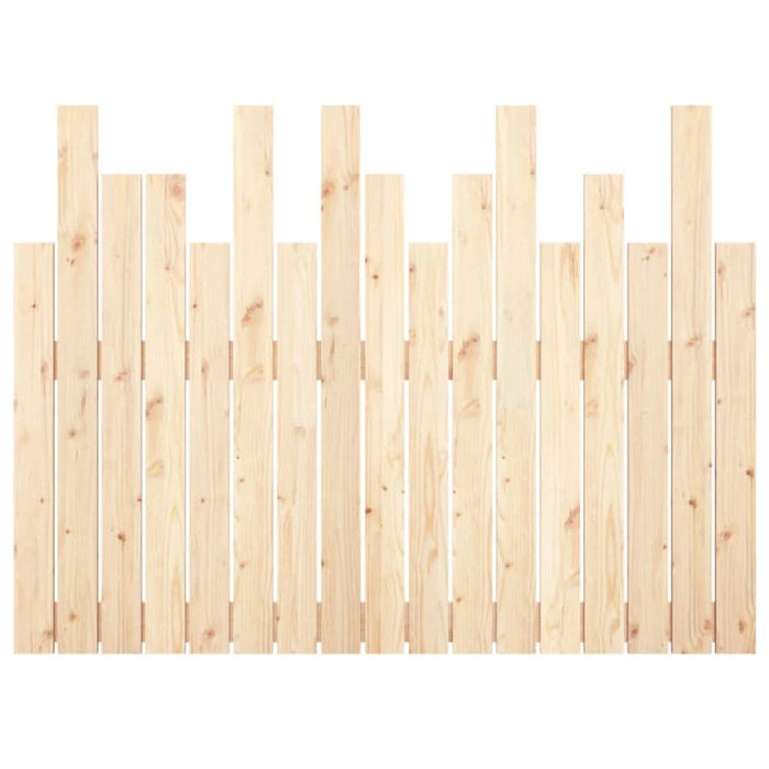 Tăblie de pat pentru perete, 108x3x80 cm, lemn masiv de pin - WALTI WALTI