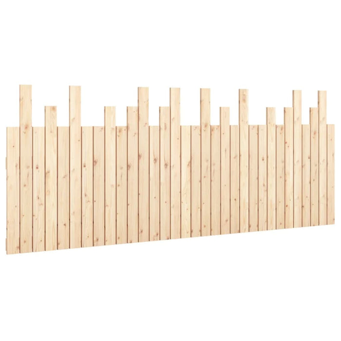 Tăblie de pat pentru perete, 204x3x80 cm, lemn masiv de pin - WALTI WALTI