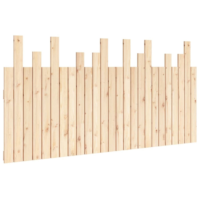 Tăblie de pat pentru perete, 159,5x3x80 cm, lemn masiv de pin - WALTI WALTI