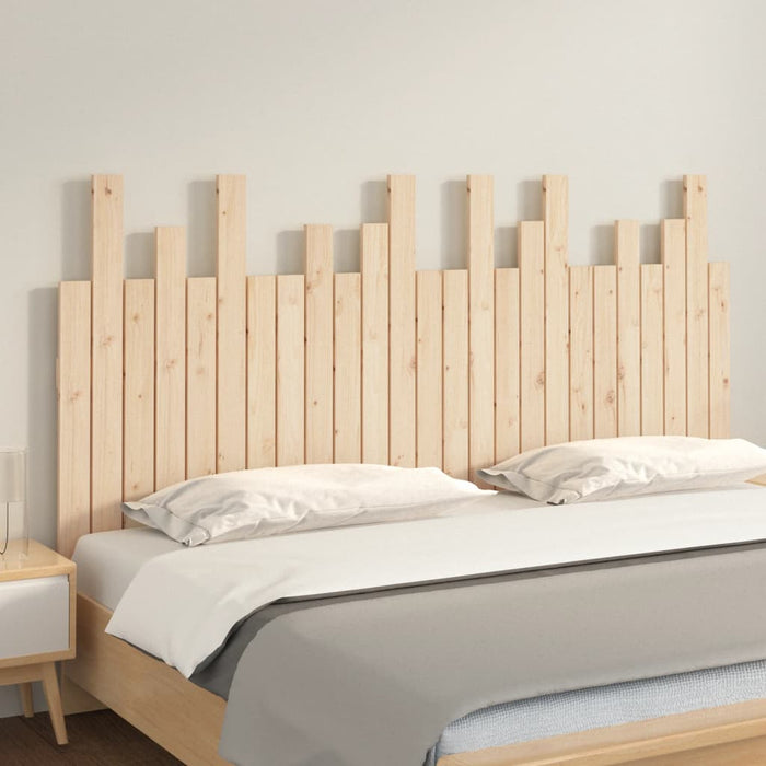 Tăblie de pat pentru perete, 159,5x3x80 cm, lemn masiv de pin - WALTI WALTI