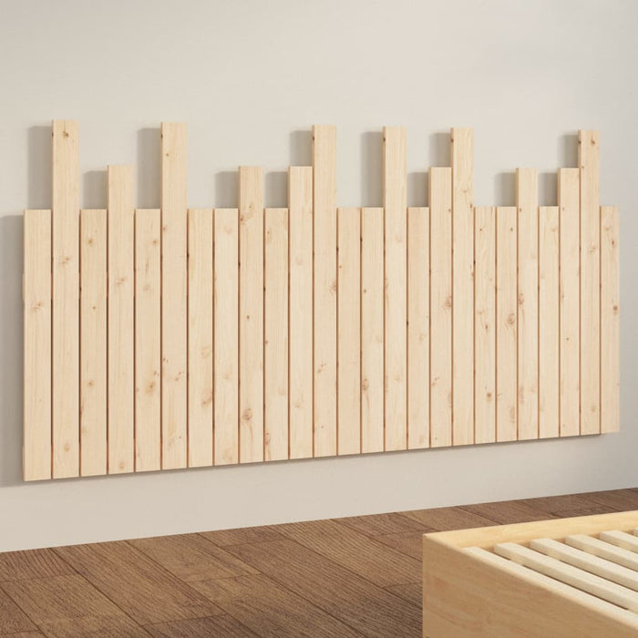 Tăblie de pat pentru perete, 159,5x3x80 cm, lemn masiv de pin - WALTI WALTI